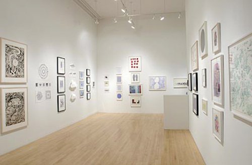 installation view of exhibition