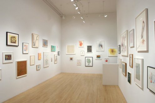 installation view of exhibition