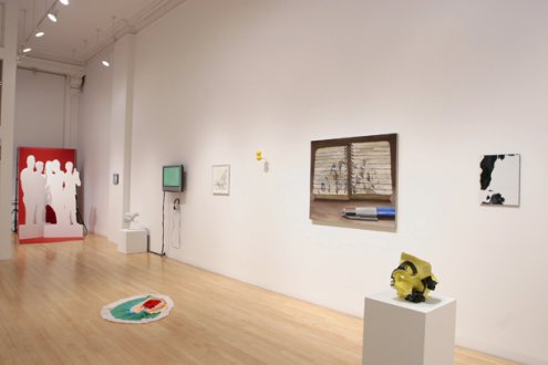 installation view of exhibition