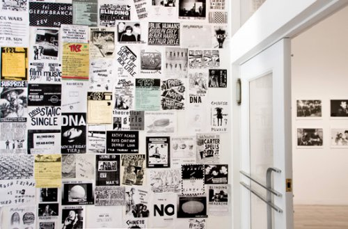 posters on wall
