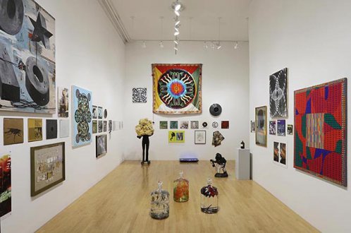 installation view of exhibition
