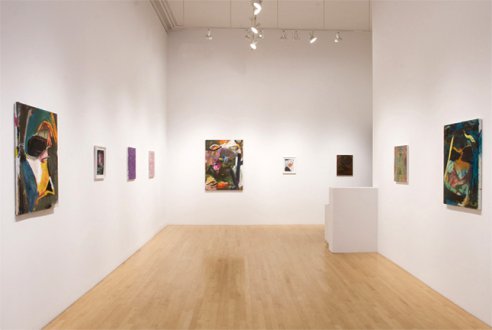 installation view of exhibition